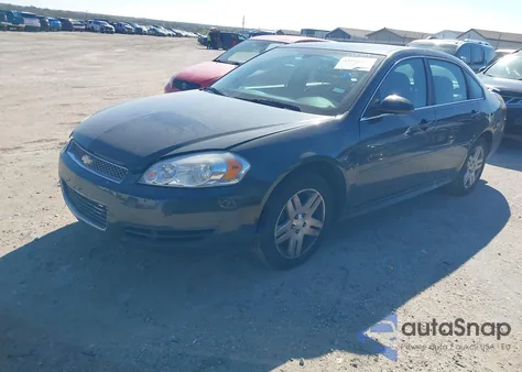 2012 Chevrolet Impala Lt from USA, damaged, VIN 2G1WB5E34C1210817